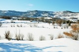 Lago di Montefalcone nel Sannio innevato